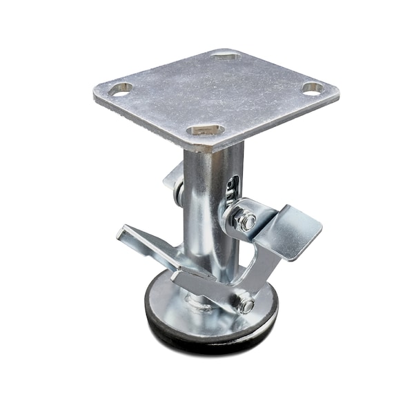 6" Double Pedal Floor Truck Lock w/Top Plate